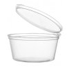 Dressingova miska (PP) s vieckom priehladna O70mm 60ml (100ks)