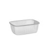 Plastová miska PP na šalát hranatá 125-500 ml (100ks)