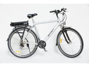 Elektrokolo Spirit TREK2, 28", stříbrná /250W, 36V/10Ah/