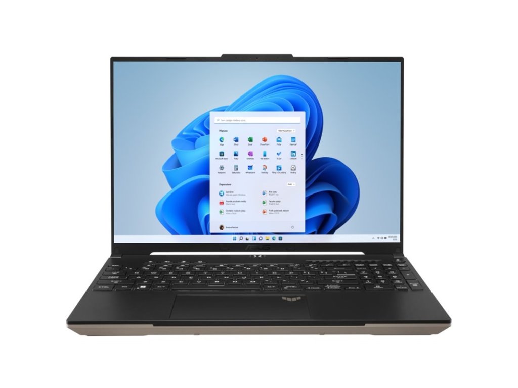 Ntb Asus TUF Gaming A16 Advantage Edition  AMD Ryzen 9-7940HS, 16", 1920 x 1200 WUXGA , RAM 16GB, SSD 512GB, AMD Radeon RX 7600S - 8GB,Microsoft Windows 11 Home  - černý/béžový