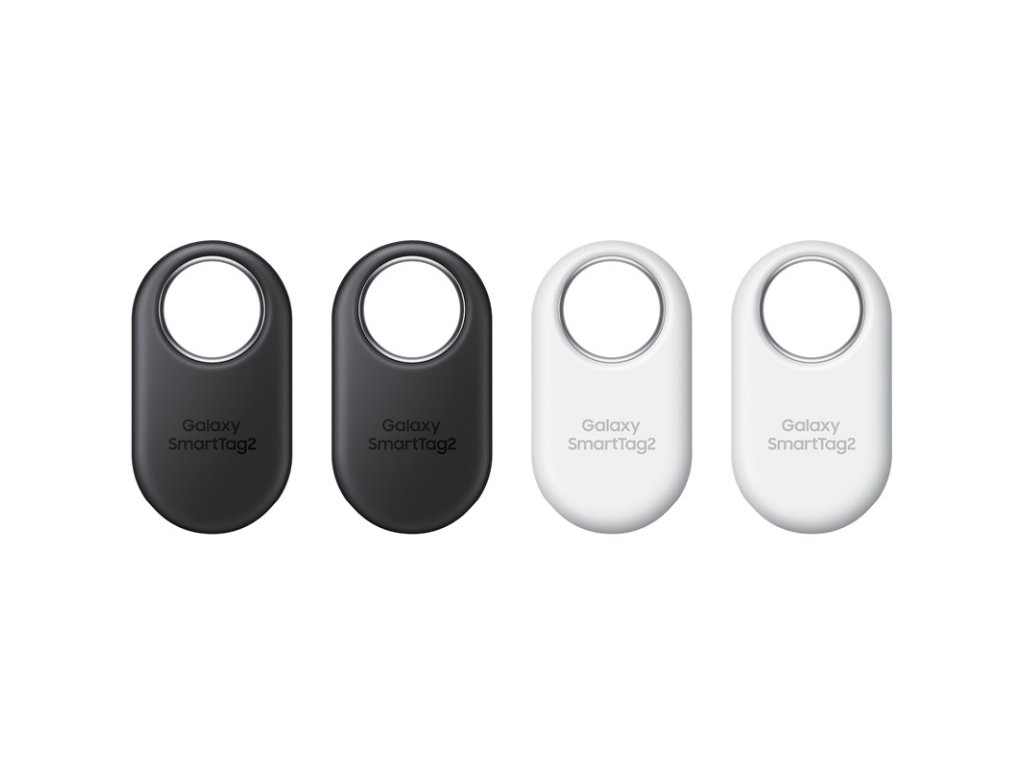 Lokátor Samsung Galaxy SmartTag2, 4ks - černý/bílý