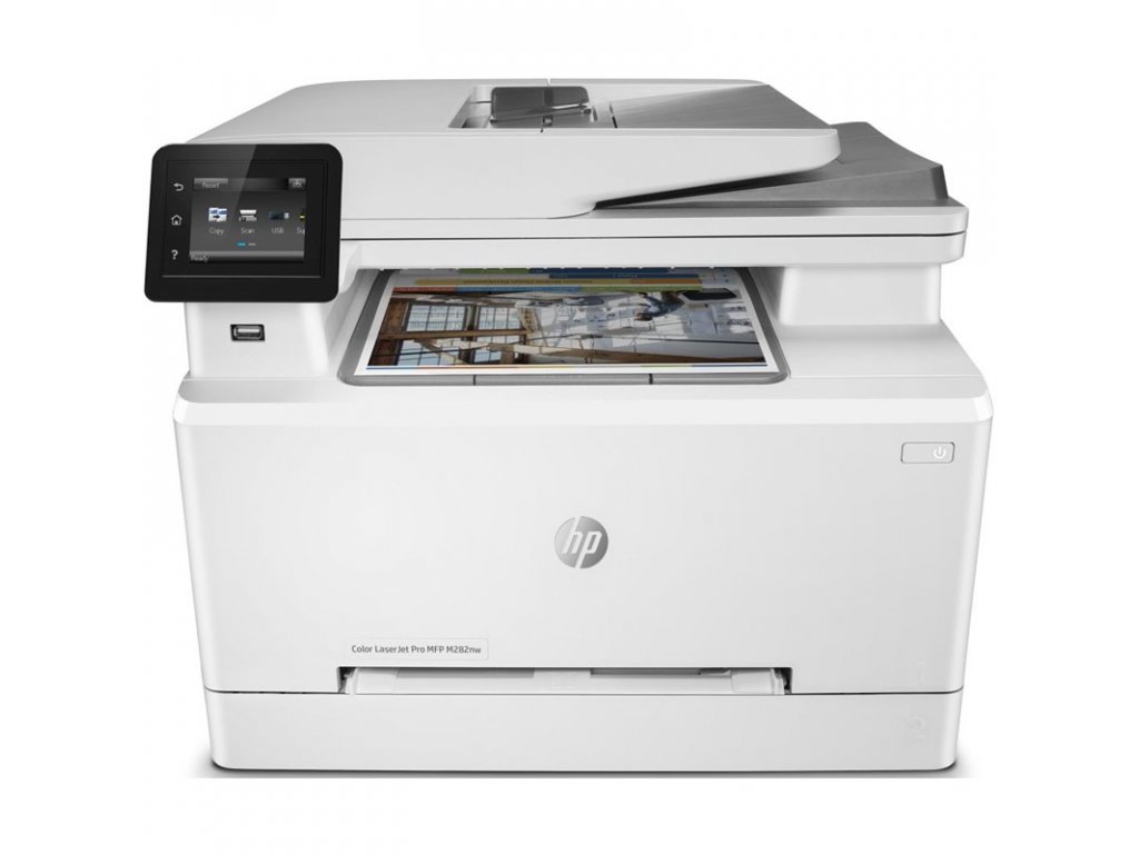 Tiskárna multifunkční HP Color LaserJet Pro MFP M282nw A4, 21str./min., 21str./min., 600 x 600, manuální duplex,  - bílá