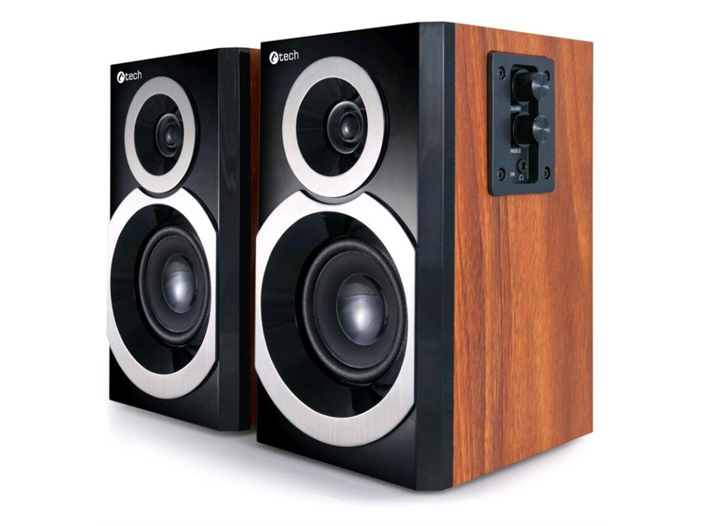 Reproduktory C-Tech SPK-310WD, 2.0 - dřevo