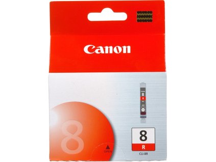 Inkoustová náplň Canon CLI-8R, 420 stran - červená
