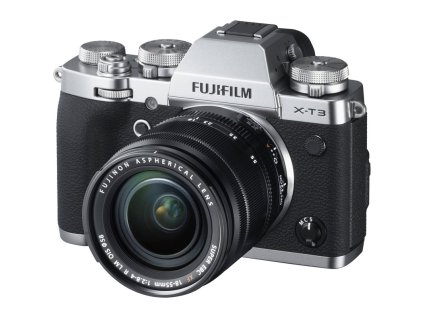 CSC fotoaparát FujiFilm X-T3 + XF18-55, stříbrný