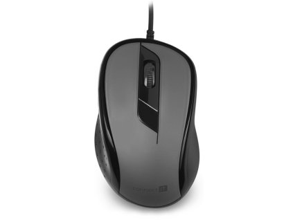Myš Connect IT CMO-1200 / optická / 3 tlačítka / 1000dpi - šedá