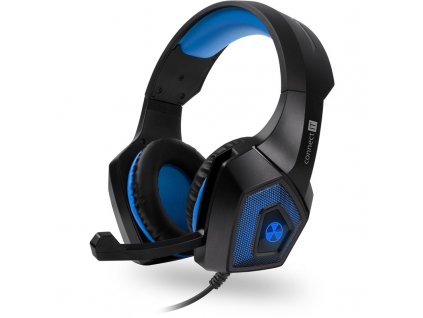 Headset Connect IT Battle RNBW Edition 2 - černý/modrý
