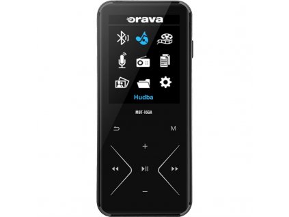 MP3 přehrávač Orava MBT-16GA, černý