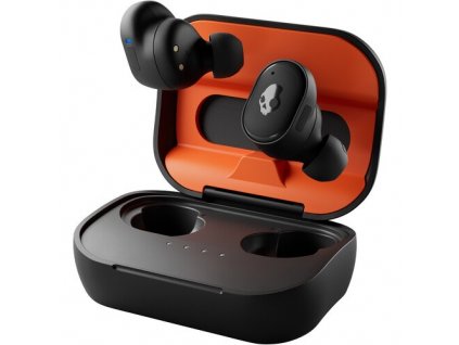 Sluchátka Skullcandy GRIND - černá/oranžová