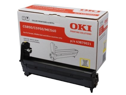Válec OKI C5850/5950/MC560, 20000 stran - žlutý