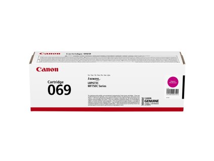 Toner Canon 069M, 1900 stran - purpurový