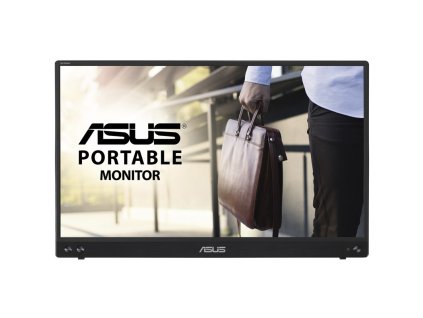 Monitor Asus ZenScreen MB16ACV 15.6",LED podsvícení, IPS panel, 5ms, 800: 1, 250cd/m2, 1920 x 1080 Full HD, - černý