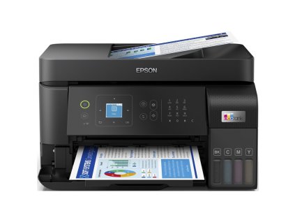 Tiskárna multifunkční Epson EcoTank L5590 A4, 15str./min., 8str./min., 4800 x 1200, automatický duplex,  - černá