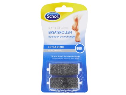 Náhradní hlavice do elektrického pilníku Scholl rotační hlavice Extra drsná s diamantovými krystalky 2ks
