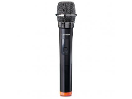 Mikrofon Lenco MCW-011BK bezdrátový - černý