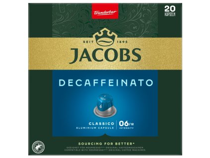 Kapsle Jacobs Decaffeinato 20 ks