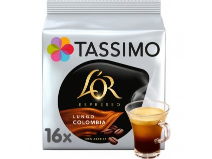 Kapsle Tassimo L'or Lungo Colombia 110 g
