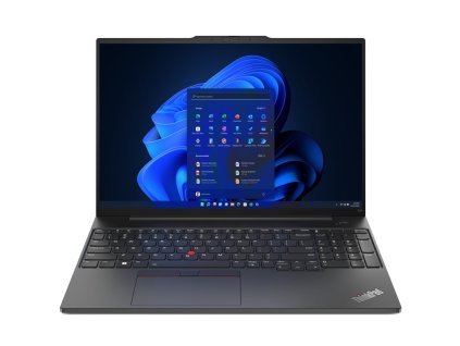 Ntb Lenovo ThinkPad E16 Gen 1 R7--7730U, 16", 1920 x 1200 WUXGA , RAM 16GB, SSD 1024 GB, AMD Radeon Graphics , FPR, Microsoft Windows 11 Home  - černý