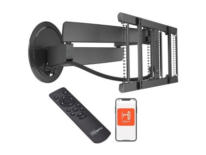 Držák TV Vogel’s SIGNATURE TVM 7675, elektrický,  pro úhlopříčky 40" až 77", nosnost 35 kg - černý