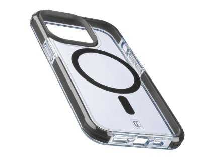 Kryt na mobil CellularLine Tetra Force Strong Guard Mag s podporou Magsafe na Apple iPhone 14 Pro - černý/průhledný