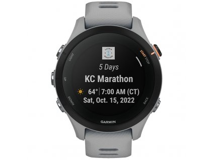 Chytré hodinky Garmin Forerunner 255S - šedé
