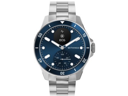 Chytré hodinky Withings Scanwatch Nova 43mm - modré