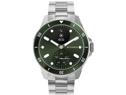 Chytré hodinky Withings Scanwatch Nova 43mm - zelené