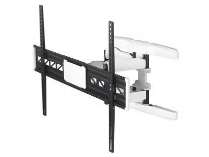 Držák TV Hama XL, pohyblivý, pro úhlopříčky 46"-90", nosnost 75 kg - černý/bílý