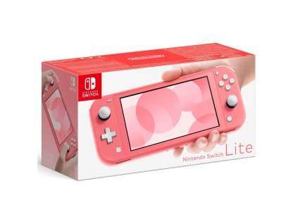 Herní konzole Nintendo SWITCH Lite - růžová