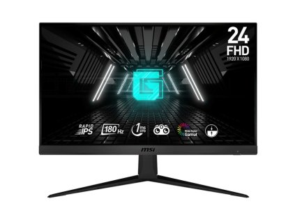 Monitor MSI G2412F 23.8",LED podsvícení, IPS panel, 1ms, 1000: 1, 300cd/m2, 1920 x 1080 Full HD, - černý