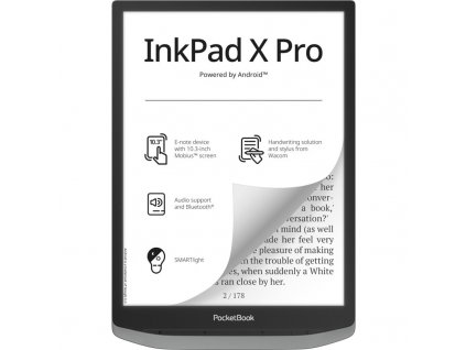 Čtečka e-knih Pocket Book 1040 InkPad X Pro - šedá