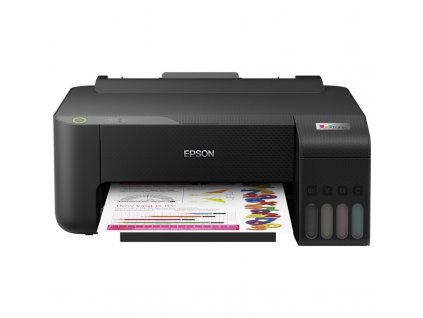 Tiskárna inkoustová Epson EcoTank L1210 A4, 33str./min., 15str./min., 5760 x 1440, manuální duplex,  - černá