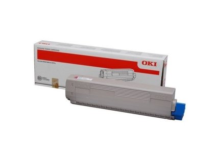 Toner OKI C822, 7300 stran - purpurový