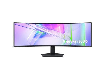 Monitor Samsung ViewFinity S9 S95UC 49",LED podsvícení, VA panel, 5ms, 3000: 1, 350cd/m2, 5120 x 1440, - černý