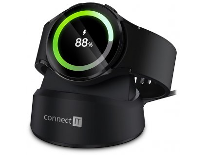 Nabíječka Connect IT WatchCharger kompatibilní se Samsung - černá