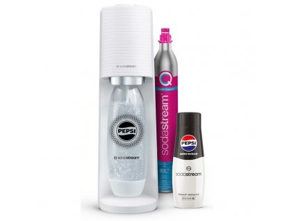 Výrobník sodové vody SodaStream TERRA White Pepsi Zero Mpack
