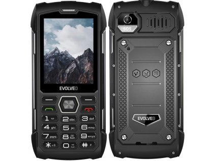 Mobilní telefon Evolveo StrongPhone H1 - černý/šedý