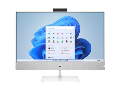 Počítač All In One HP Pavilion 27-ca0000nc 27", 1920 x 1080, AMD Ryzen 5 5500U, 512GB, Radeon Graphics, Microsoft Windows 11 Home - bílý