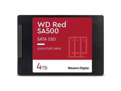 SSD Western Digital Red SA500 4TB - červený