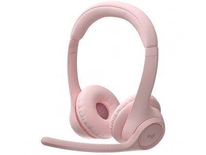 Headset Logitech Zone 300 - růžový