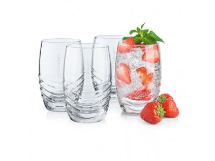 Sklenice SodaStream 4ks Soda