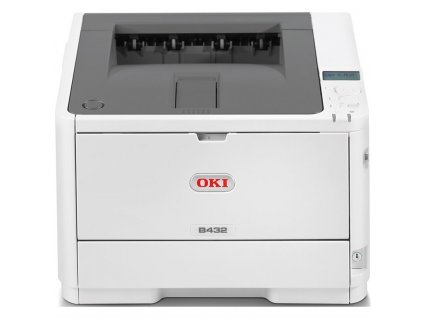 Tiskárna laserová OKI B432dn A4, 40str./min., 1200 x 1200, automatický duplex,  - bílá