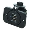 Zásuvka Compass 07392 2x USB 2,1A