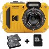 Fotoaparát Kodak PIXPRO WPZ2 + 2× akumulátor + 16GB karta, žlutý