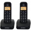 Domácí telefon Motorola S1202 Duo - černý