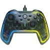 Gamepad Canyon GP-2 RGB 4v1 (Nintendo Switch, Android TV, PC, PS3) - průhledný