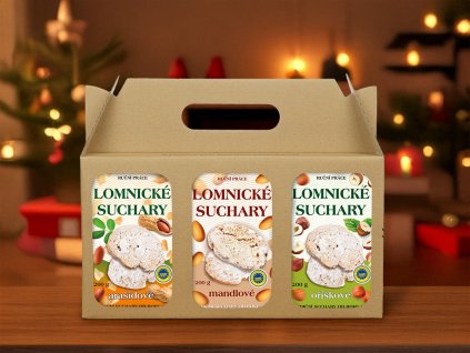 3 PACK Lomnicke suchary