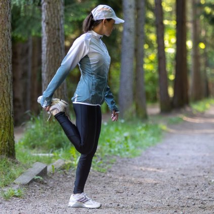 Dámska ultraľahká bežecká bunda Grace Neo White (Veľkosť XXL)