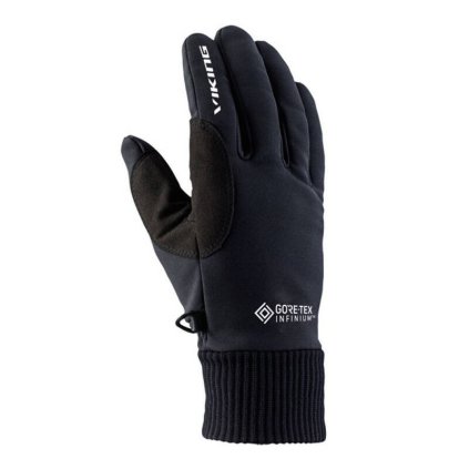 Detské softshelové rukavice na bežky a zimný bicykel Viking Nortes Gore-Tex Windstopper (Veľkosť 4)