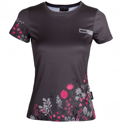 Bežecké tričko Annika Meadow grey (Veľkosť XXS)